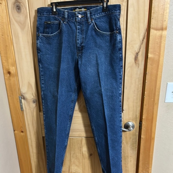 LEE Men's Dark Wash Blue Jeans - Picture 1 of 5